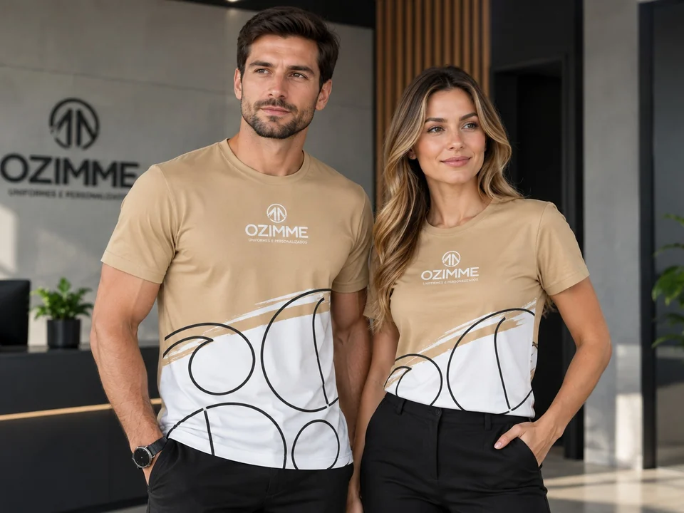 Camisetas personalizadas masculinas e femininas Ozimme